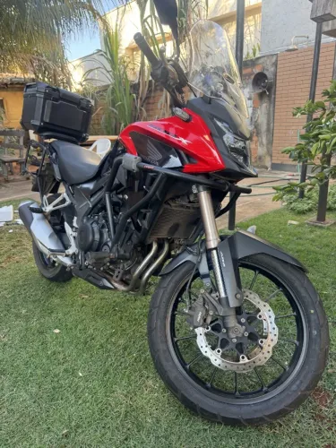 Honda CB 500X 2022 | Único Dono | Quitada + Acessórios