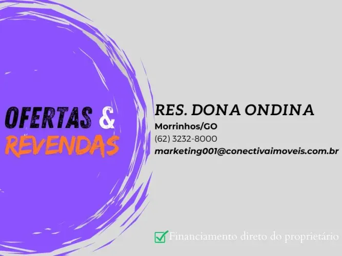 Residencial Dona Ondina - Morrinhos - GO