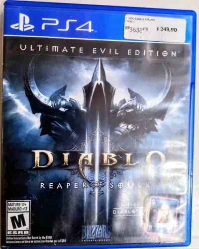 Jogo De Videogame Diablo Ultimate Evil Edition, Para Sony Playstation 4 (PS4), Original
