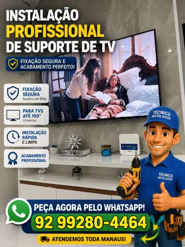 Suporte de tv universal entrega grátis faça seu pedido pelo WhatsApp