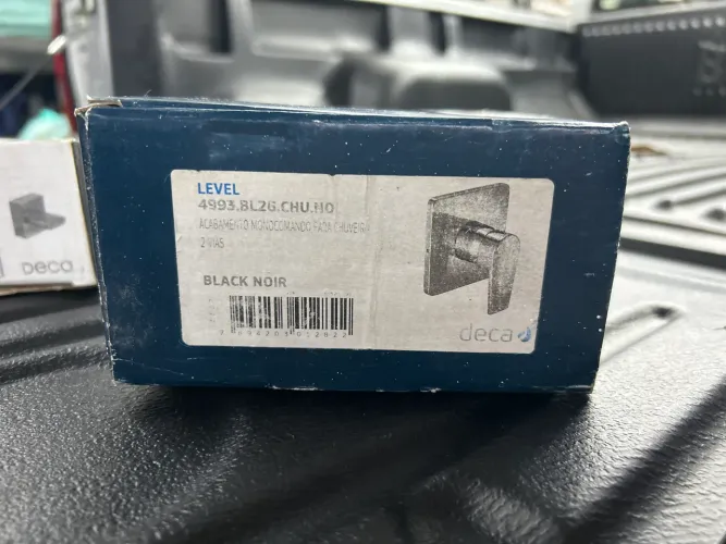 Monocomando chuveiro Deca Level Black Noir