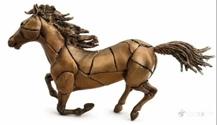 Escultura Cavalo Bronze