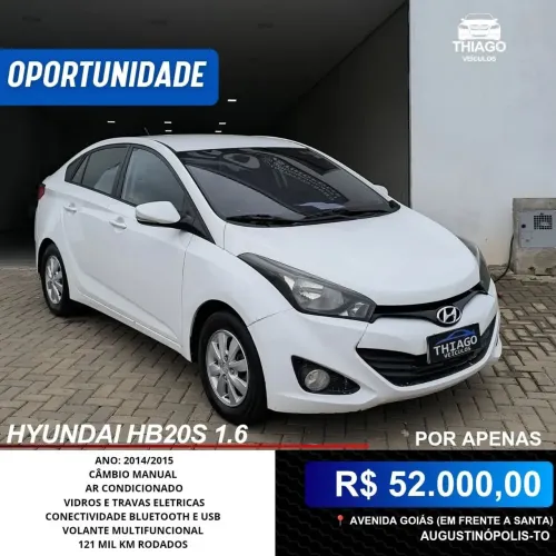 Hyundai HB20S C.plus/c.style 1.6 Flex 16V Mec.4p 2015