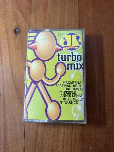 Jovem Pan Turbo Mix - Fita Cassete Original