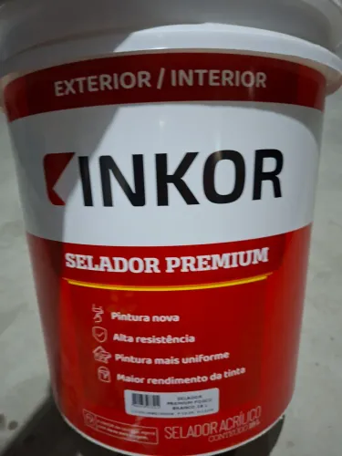 Balde de 18l Selador Premium Acrílica Branco - Inkor