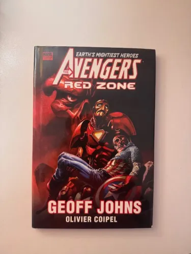 Avengers Red Zone - Autografado pelo Olivier Coipel (em inglês)