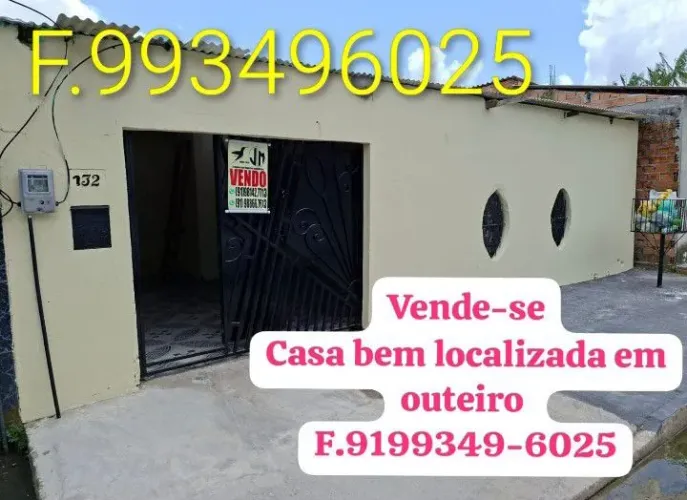 VENDO CASA NO OUTEIRO