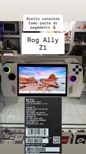 Vendo ou troco Rog Ally Z1