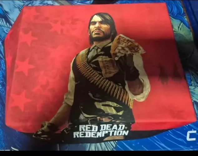 ? Capa Protetora Red Dead Redemption<br>Para ps3 super slim