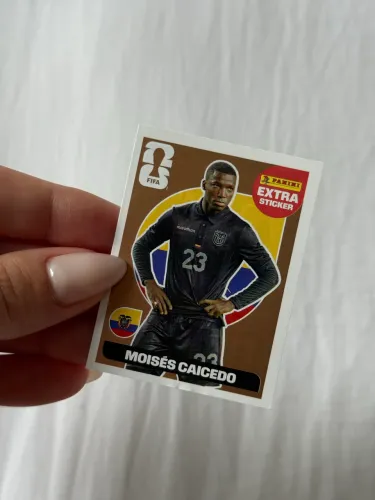 Moisés Caicedo Sticker Bronze Copa 2026 Panini
