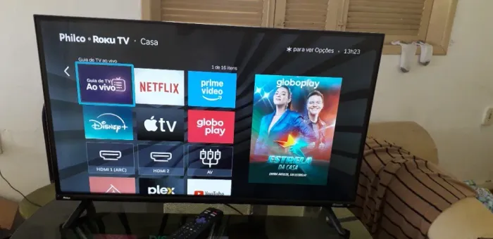 PHILCO TV Smart de 32" POLEGADAS HD HDR! sistema Roku TV DE 2024