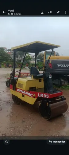Rolo compactador LR22 DYNAPAC ano 2002 asfalto, tapa-buraco, valas ...