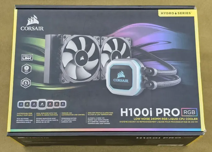 Watercooler Corsair H100i Pro RGB