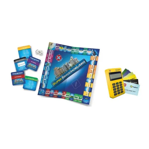 JOGO SUPER BANCO IMOBILIÁRIO - NOVA EDIÇÃO - ESTRELA