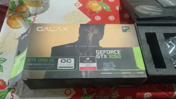 Placa de VÍdeo GEFORCE GTX 1050