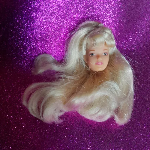 Angélica Cabeça da Boneca Angelica Estrela Anos 90 vintage