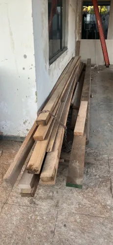 Vigotas Cumarú 6x14 PREÇO PROMOCIONAL 5 e 6 metros - 12 peças