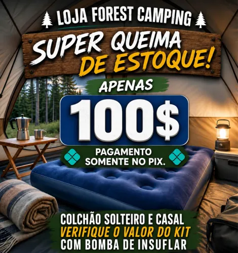 Colchão inflável Casal e Solteiro 