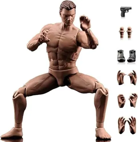 CORPO MASCULINO SEM COSTURA FLEXÍVEL