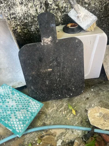 Tábua de carne de mármore