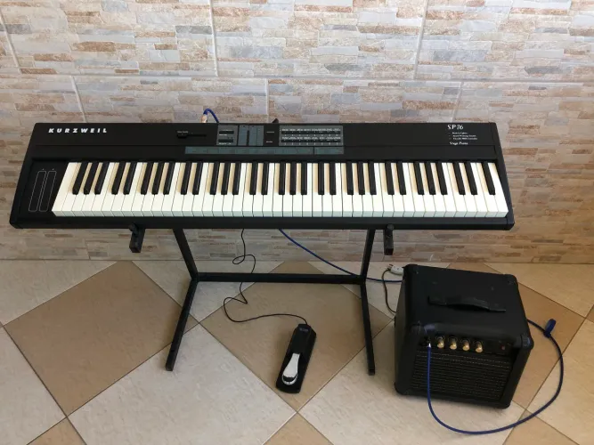 Piano Kurzweil sp76 Teclado