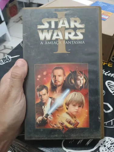star wars a ameaca fantasma episode 1 vhs 
