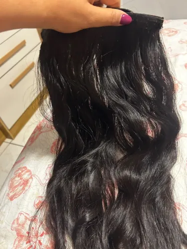 Vendo tela de cabelo método Invisible de fita ?  ? Cabelo brasileiro do Sul 