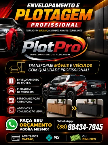 Plotagem e envelopamentos 