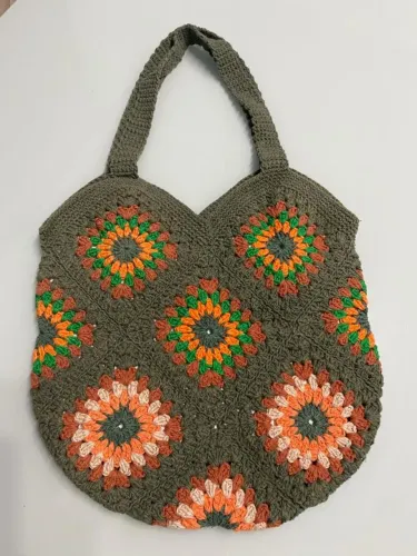 Bolsa de Ombro de Barbante