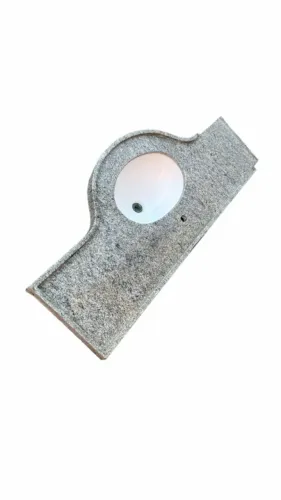 Pia de Granito Formato Violão 1,37m com Cuba Oval de Porcelana | Reuso