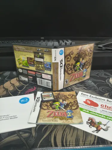 The Legend of Zelda: Phantom Hourglass Nintendo DS Completo PERFEITO estado
