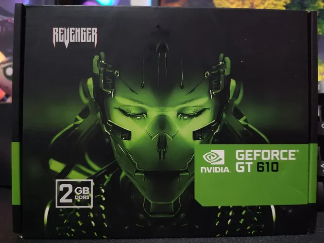Placa de vídeo (GPU)NVidia Geforce GT160 2gb DDR3 Revenger