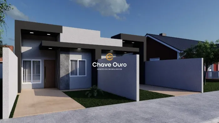 Casa na planta com 2 quartos no Siena - R$ 320.000,00 - Cascavel/PR