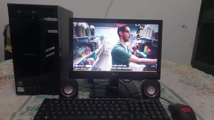 Computador Completo Gamer Core i7 3.4 GHZ Segunda Geração Com 8 Nucleos