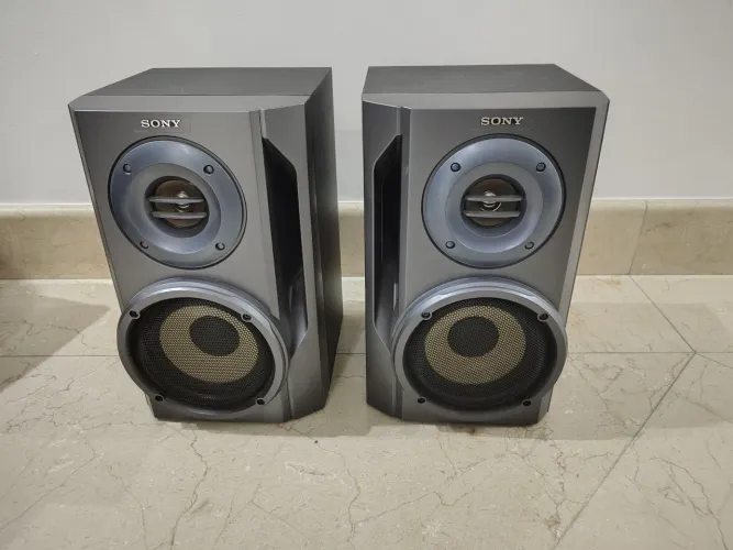 Caixas de som Sony SS DX20 funcionando normalmente
