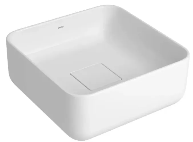 Cuba De Apoio DECA Quadrada 30x30cm Slim Branco L.11030.17