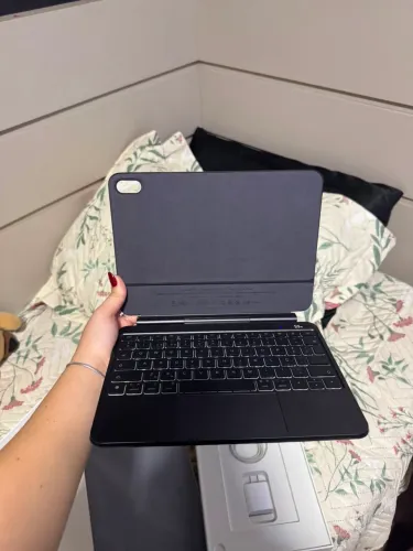 capa com teclado+touchpad para ipad 10.9 polegadas