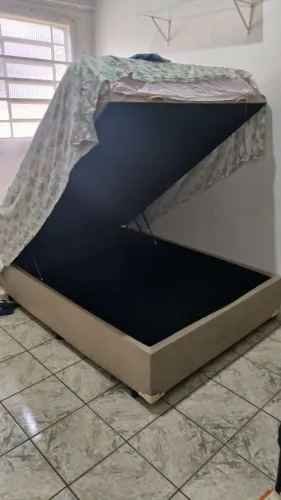 Cama box baú de casal