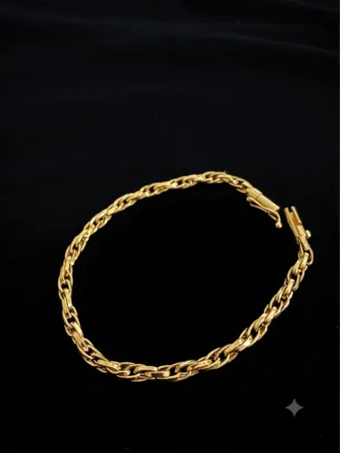 Pulseira ouro 18k 5.5g 21cm