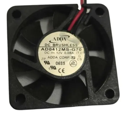Cooler / Ventoinha ADDA AD0412MS-G70 40 mm 12V resfriador original fan (p/ computador)