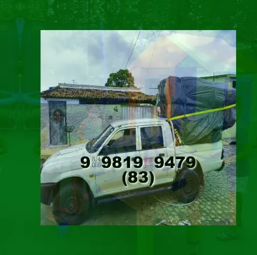 Frete com ótimo preço para sua mudança, ligue agora! 83?9?9394?5693