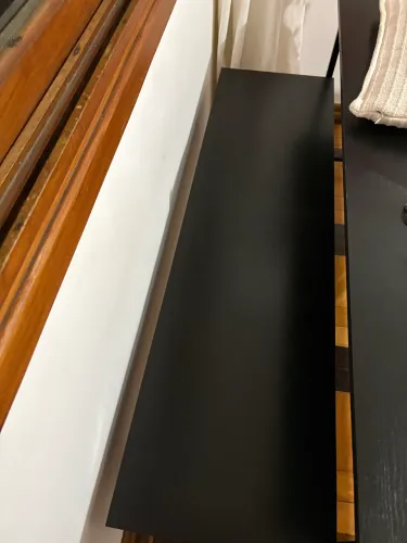 2 bancos para mesa pretos