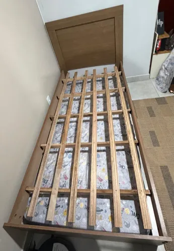 Cama Solteiro c/ Cama Auxiliar