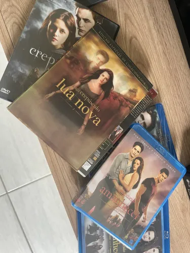 Saga crepúsculo completa em dvds e blu-ray originais