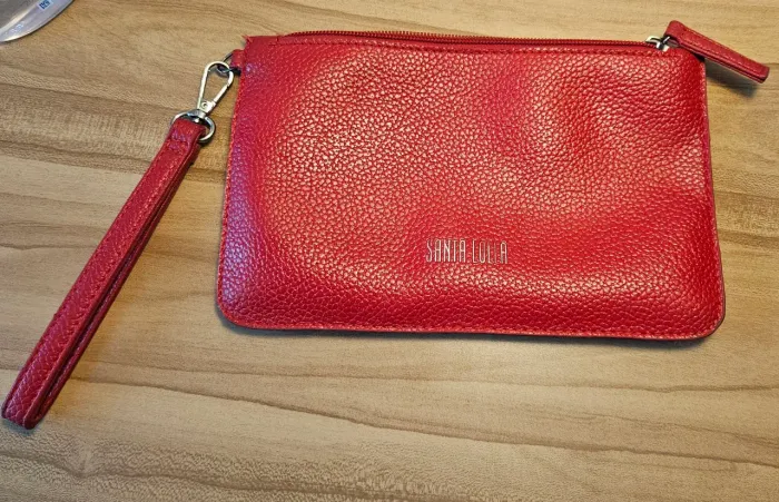MiniBag Clutch Santa Lolla Vermelha
