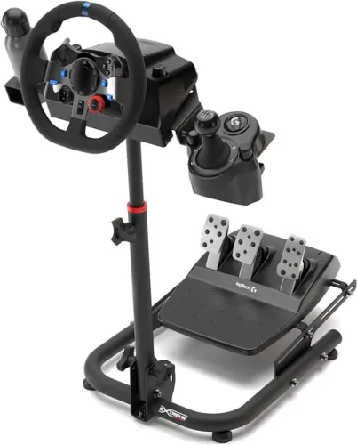 VOLANTE LONGITEC + SUPORTE