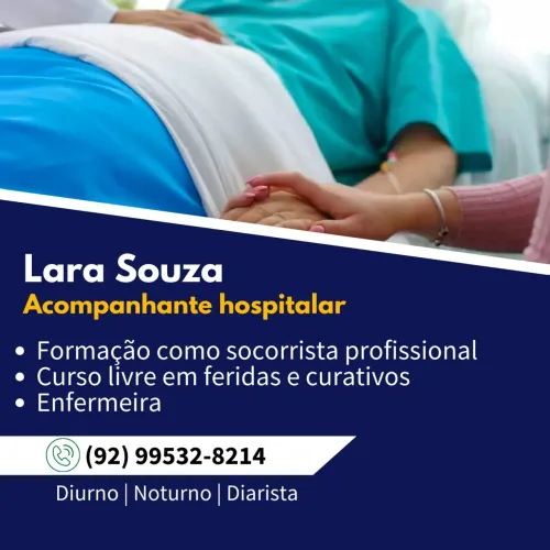 Acompanhante hospitalar - Enfermeira particular