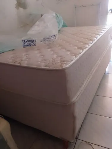 Cama box casal