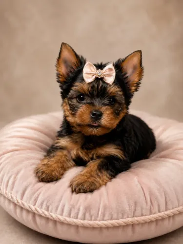 Yorkshire terrier mini 4 patas procurando uma família