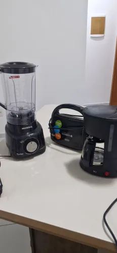 Liquidificador, Sanduicheira e Cafeteira